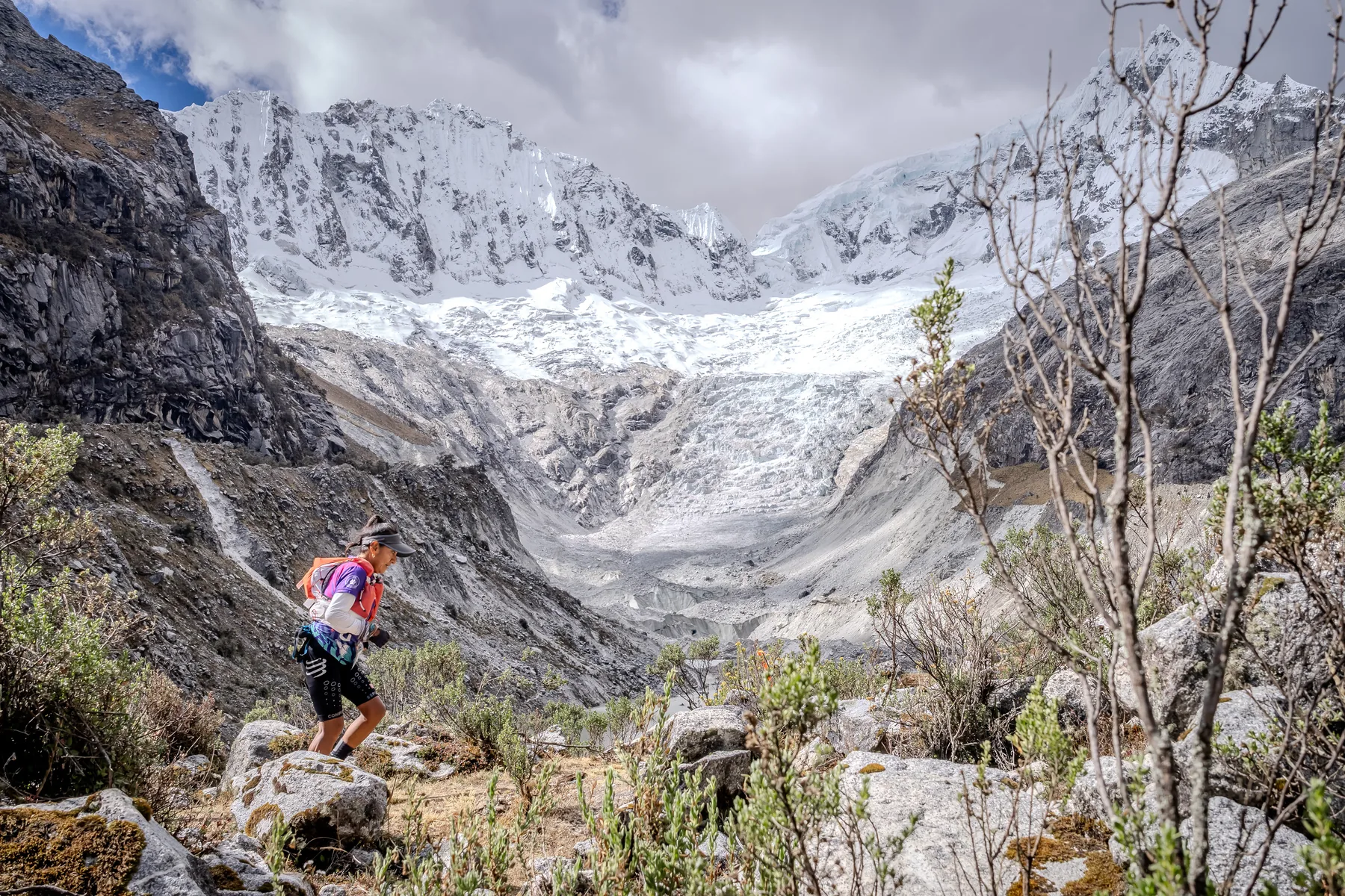 Corredor de 100 Millas en la Cordillera Blanca
